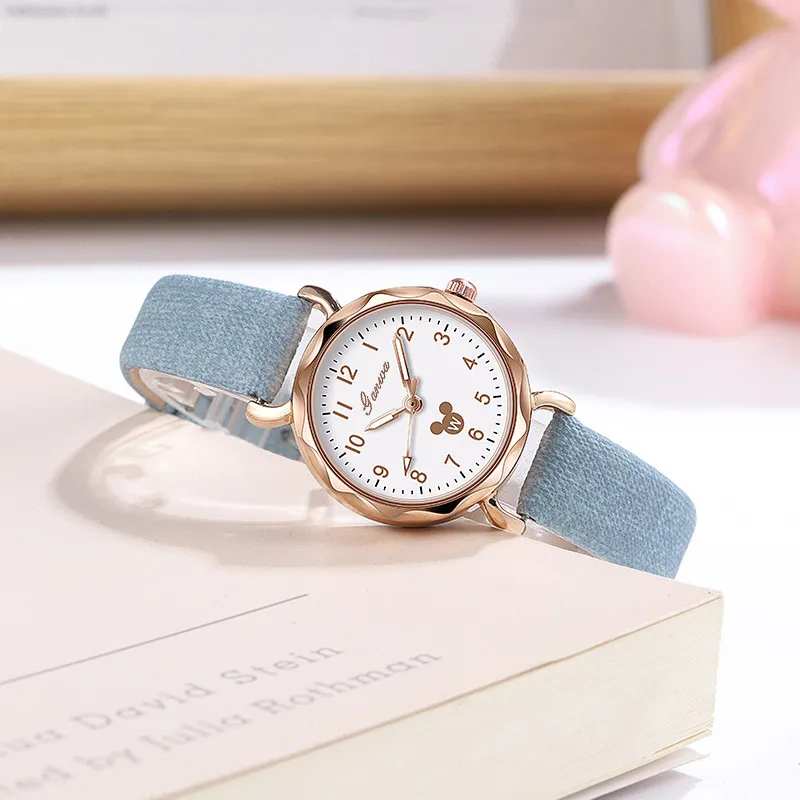 Cute Cartoon Mickey Mouse Watch for Girls, Ladies, Students - Trendy Small Fresh Style, Perfect for Exams and Everyday Wear - Wholesale Available thumbnail 7