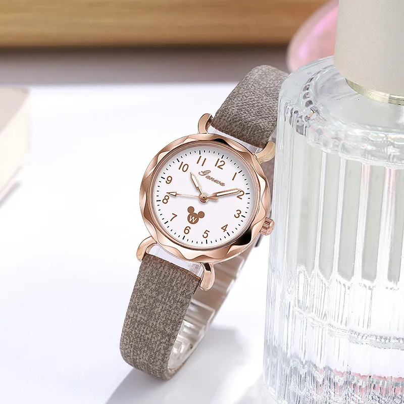 Cute Cartoon Mickey Mouse Watch for Girls, Ladies, Students - Trendy Small Fresh Style, Perfect for Exams and Everyday Wear - Wholesale Available thumbnail 3