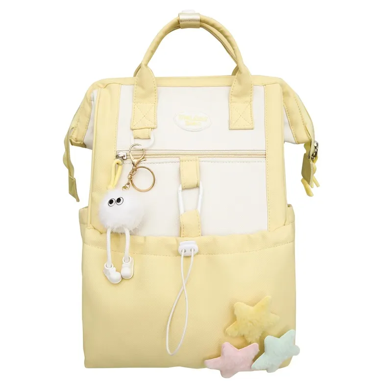 Girls' Primary School Backpack - Large Capacity, Lightweight, Fashionable Design for Junior High and High School Students - Durable and Comfortable thumbnail 10