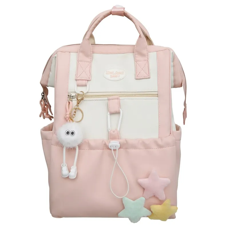 Girls' Primary School Backpack - Large Capacity, Lightweight, Fashionable Design for Junior High and High School Students - Durable and Comfortable thumbnail 8