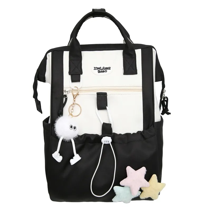 Girls' Primary School Backpack - Large Capacity, Lightweight, Fashionable Design for Junior High and High School Students - Durable and Comfortable thumbnail 9