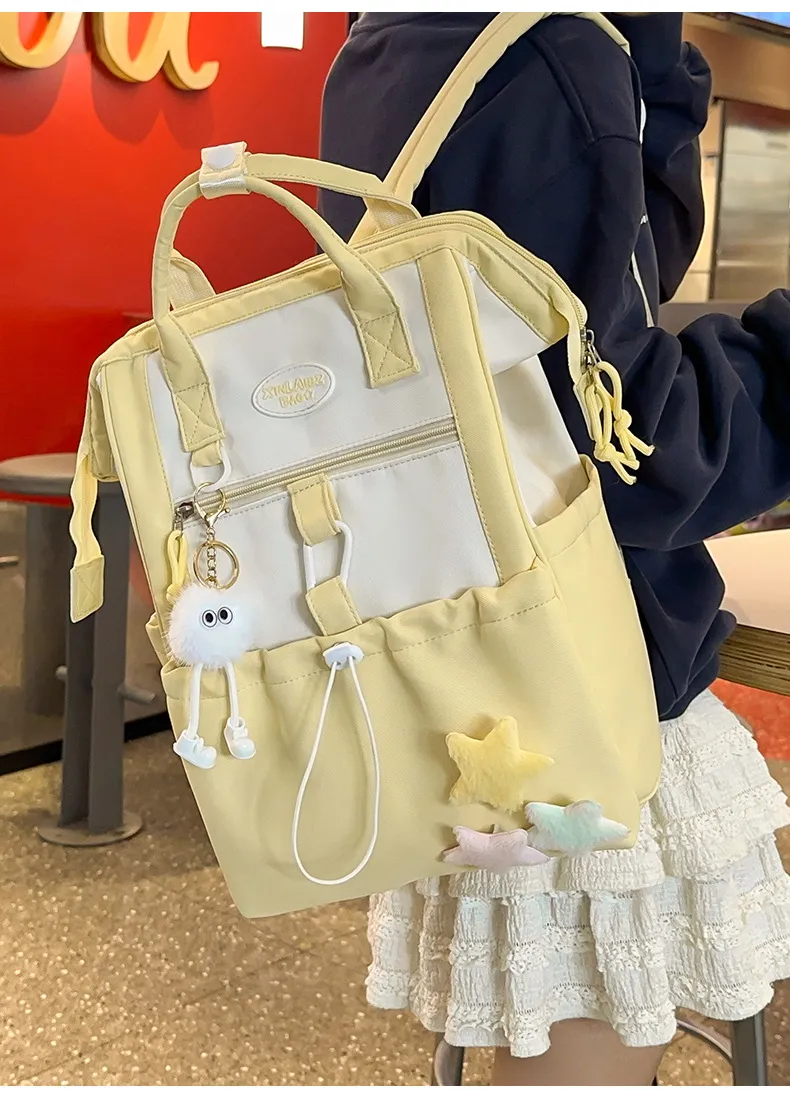 Girls' Primary School Backpack - Large Capacity, Lightweight, Fashionable Design for Junior High and High School Students - Durable and Comfortable showcase 8