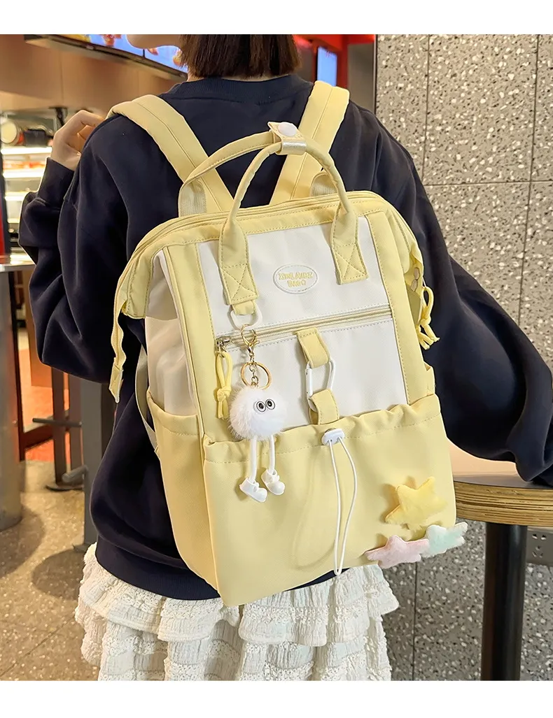 Girls' Primary School Backpack - Large Capacity, Lightweight, Fashionable Design for Junior High and High School Students - Durable and Comfortable showcase 5