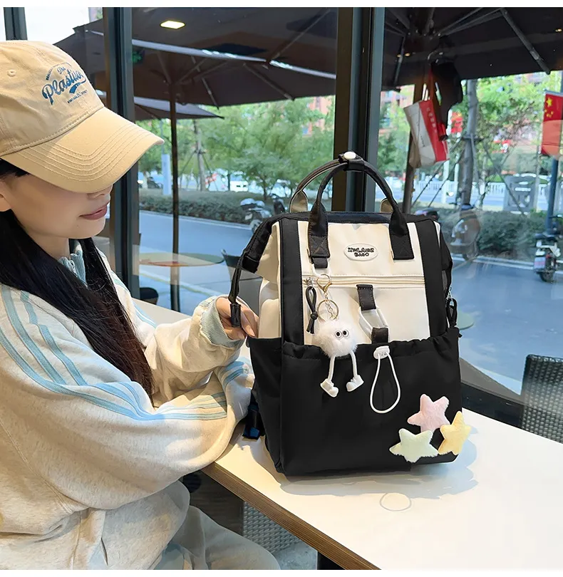 Girls' Primary School Backpack - Large Capacity, Lightweight, Fashionable Design for Junior High and High School Students - Durable and Comfortable showcase 12