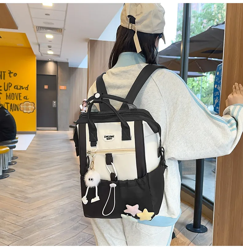 Girls' Primary School Backpack - Large Capacity, Lightweight, Fashionable Design for Junior High and High School Students - Durable and Comfortable showcase 10