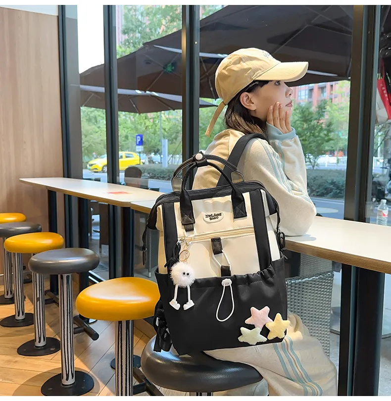 Girls' Primary School Backpack - Large Capacity, Lightweight, Fashionable Design for Junior High and High School Students - Durable and Comfortable showcase 11
