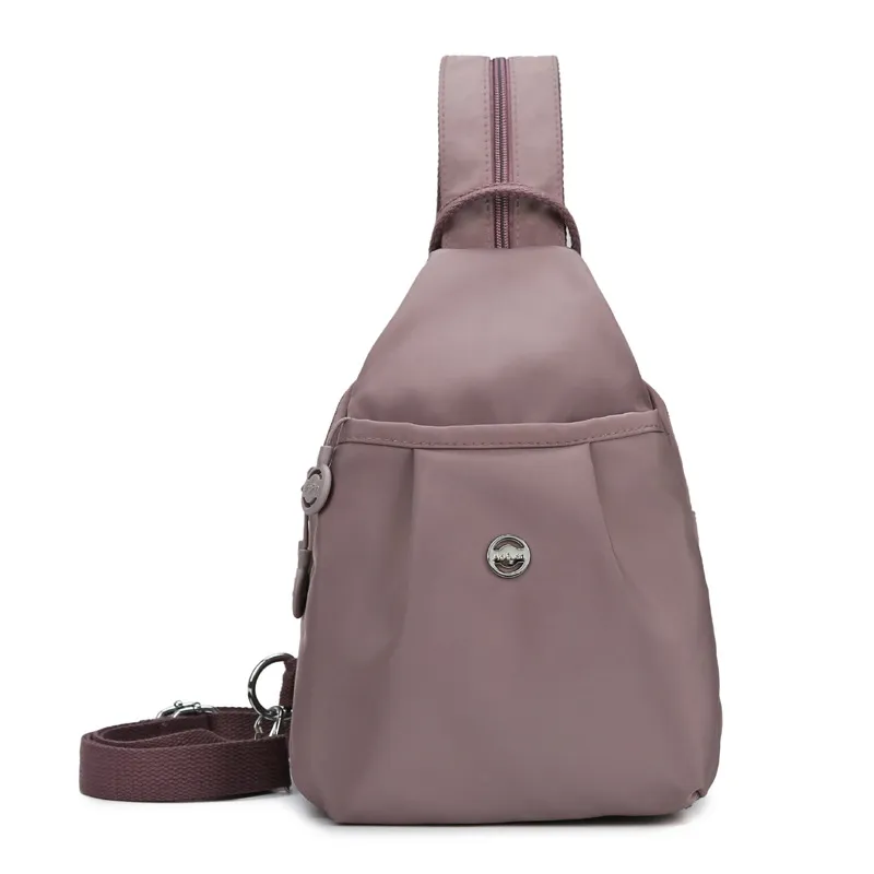 Mini Backpack for Women, Small Anti-Theft Chest Bag, Fashionable Oxford Cloth Casual Daypack, Versatile Travel Backpack Purse, New Style 2025 thumbnail 10