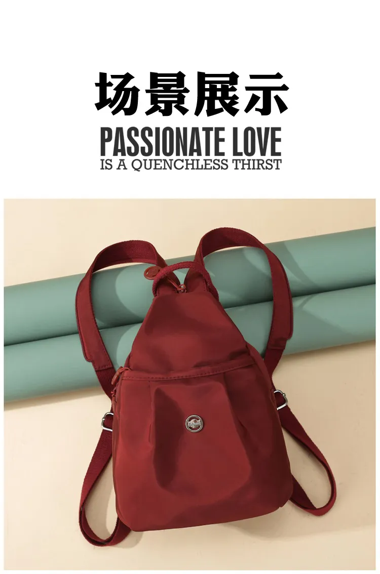 Mini Backpack for Women, Small Anti-Theft Chest Bag, Fashionable Oxford Cloth Casual Daypack, Versatile Travel Backpack Purse, New Style 2025 showcase 19