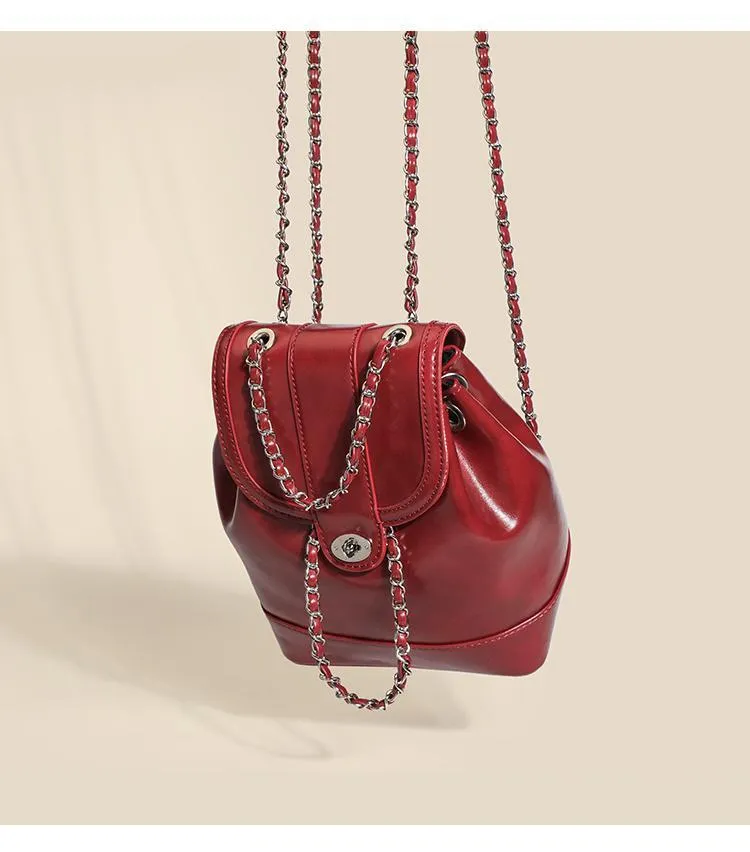 Women's Chain Shoulder Bag, Korean Style Crossbody Purse, Fashionable Travel Handbag for Girls and Ladies, Commuter Style showcase 19