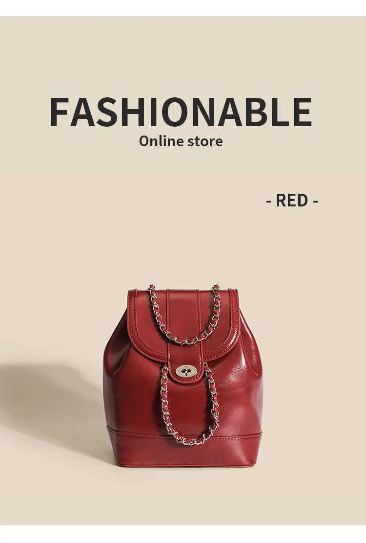Women's Chain Shoulder Bag, Korean Style Crossbody Purse, Fashionable Travel Handbag for Girls and Ladies, Commuter Style showcase 9