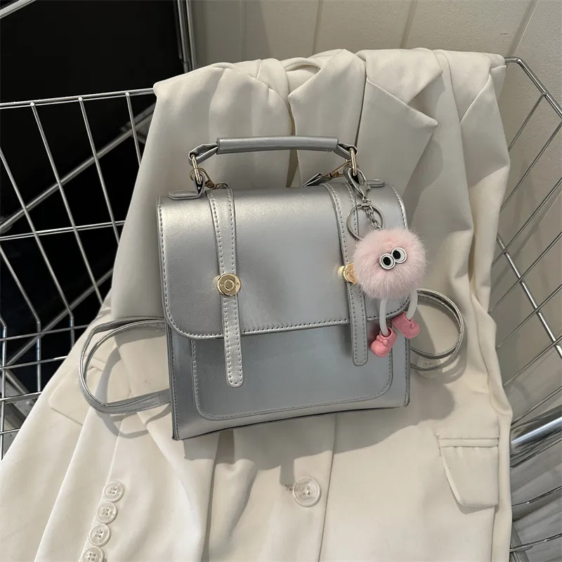 Women's Casual Backpack Preppy Style Bag 2024 New Fashion Shoulder Handbag Small Backpack for Girls Travel School Daily Use thumbnail 3