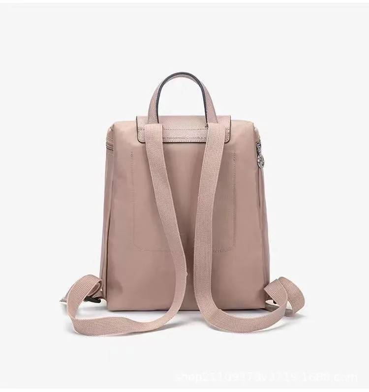 Women's Nylon Backpack - Lightweight, Waterproof, Folding Casual School Bag - Trendy Anniversary Edition Rucksack for Travel, Hiking, and Everyday Use showcase 6