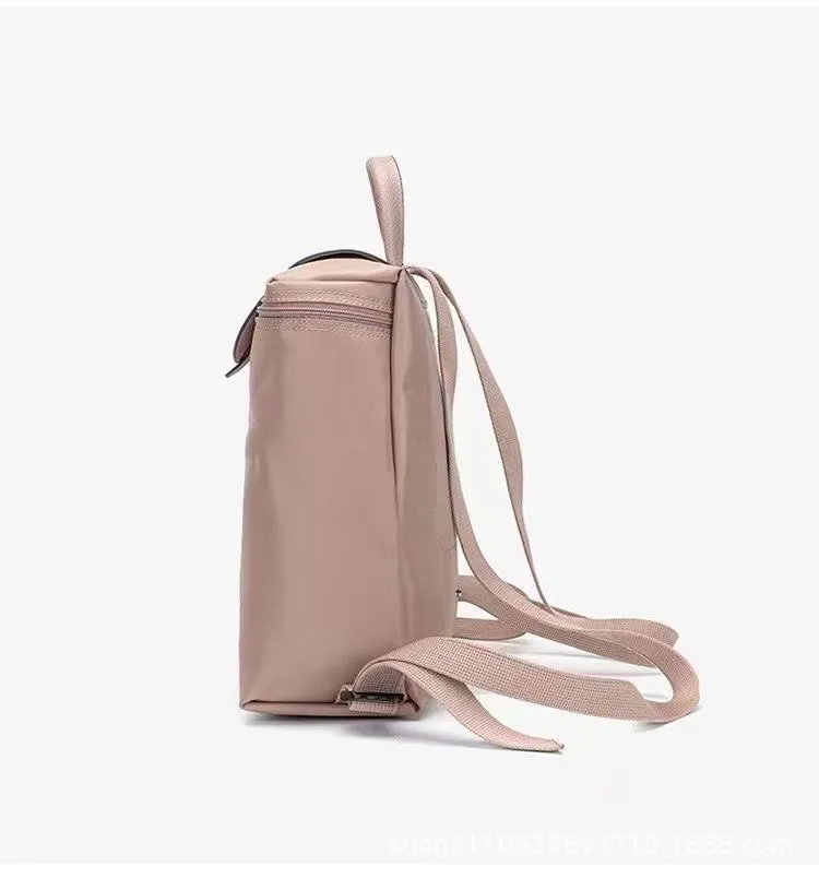 Women's Nylon Backpack - Lightweight, Waterproof, Folding Casual School Bag - Trendy Anniversary Edition Rucksack for Travel, Hiking, and Everyday Use showcase 5