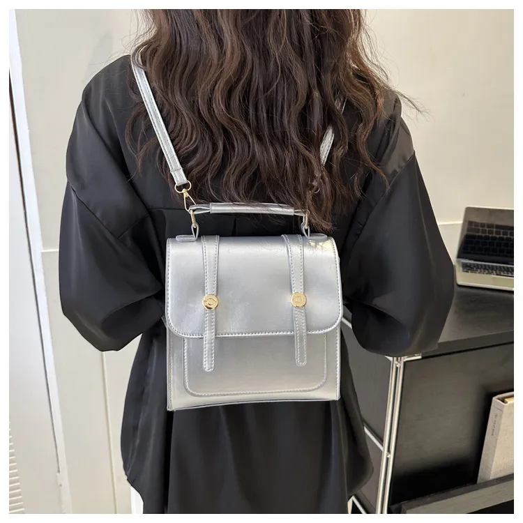 Women's Small Backpack Purse College Style Casual Shoulder Bag 2025 New Fashion Travel Daypack for Girls Ladies showcase 14