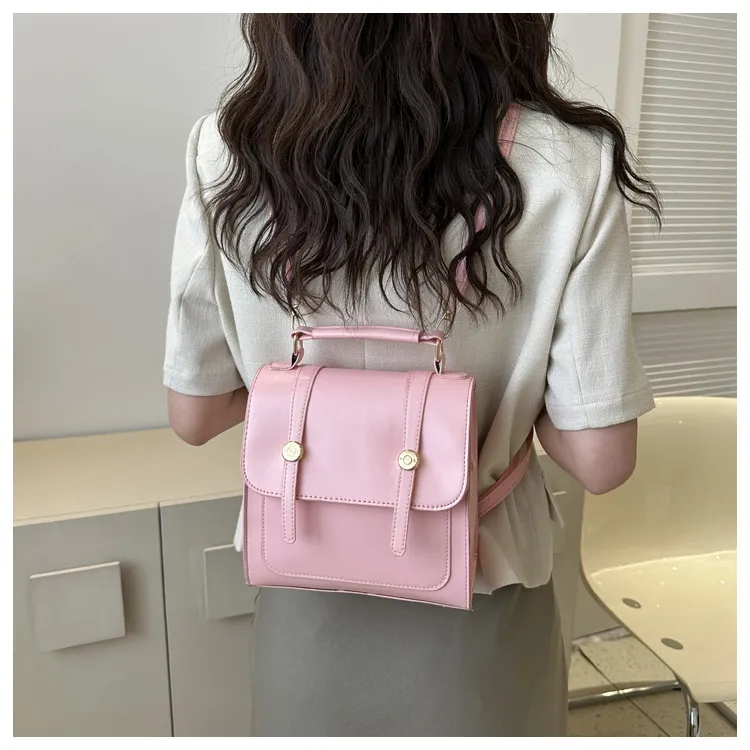 Women's Small Backpack Purse College Style Casual Shoulder Bag 2025 New Fashion Travel Daypack for Girls Ladies showcase 9
