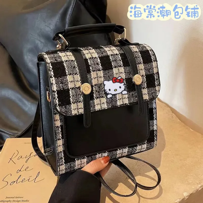 Women's Fashion Backpack with Buckle Closure, 2023 Trendy Crossbody Bag, Niche Design Student Shoulder Handbag for Everyday Use thumbnail 4