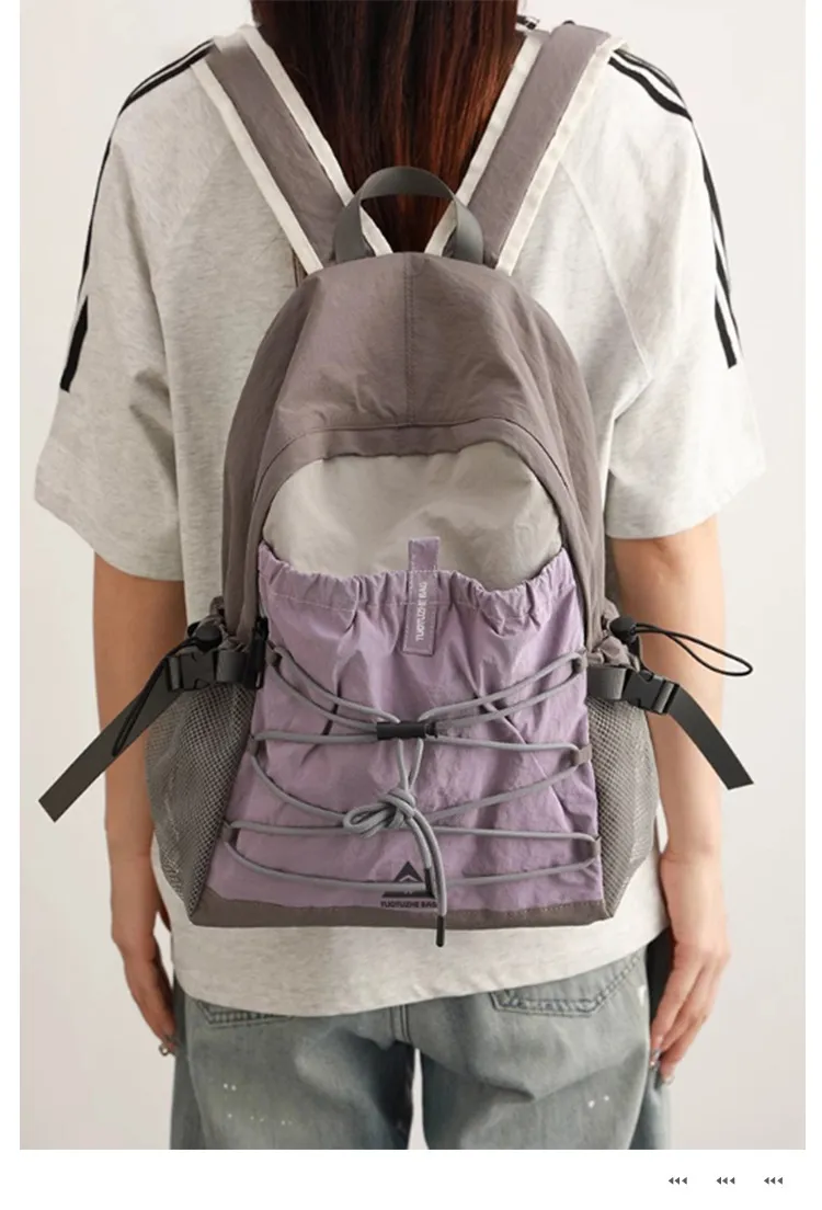 Women's Casual Backpack Lightweight Travel Daypack College Student Bookbag Outdoor Sports Hiking Bag Short Trip Rucksack 2026 New Style showcase 11