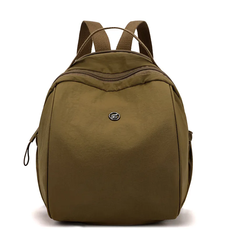 Women's Oxford Cloth Backpack - Stylish Korean Style Small Backpack, Versatile Nylon School Bag, Casual Daypack for Middle-Aged Ladies, Lightweight Mommy Bag thumbnail 10