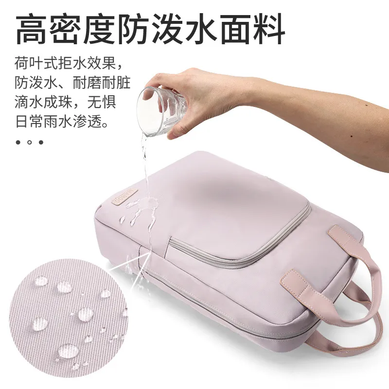 Women's Casual Backpack Schoolbag - Korean Style Fashion Student Travel Bag - All-Match Ins Computer Bag Double Shoulder Rucksack for Girls thumbnail 4
