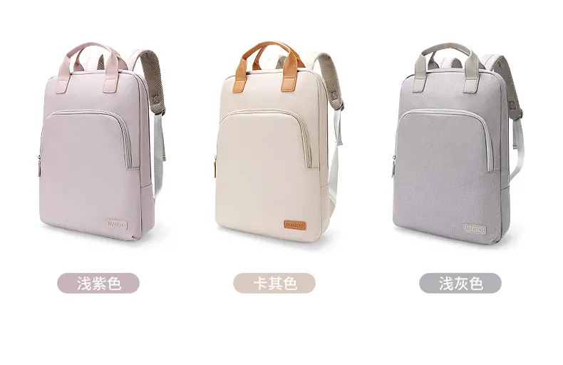 Women's Casual Backpack Schoolbag - Korean Style Fashion Student Travel Bag - All-Match Ins Computer Bag Double Shoulder Rucksack for Girls showcase 11