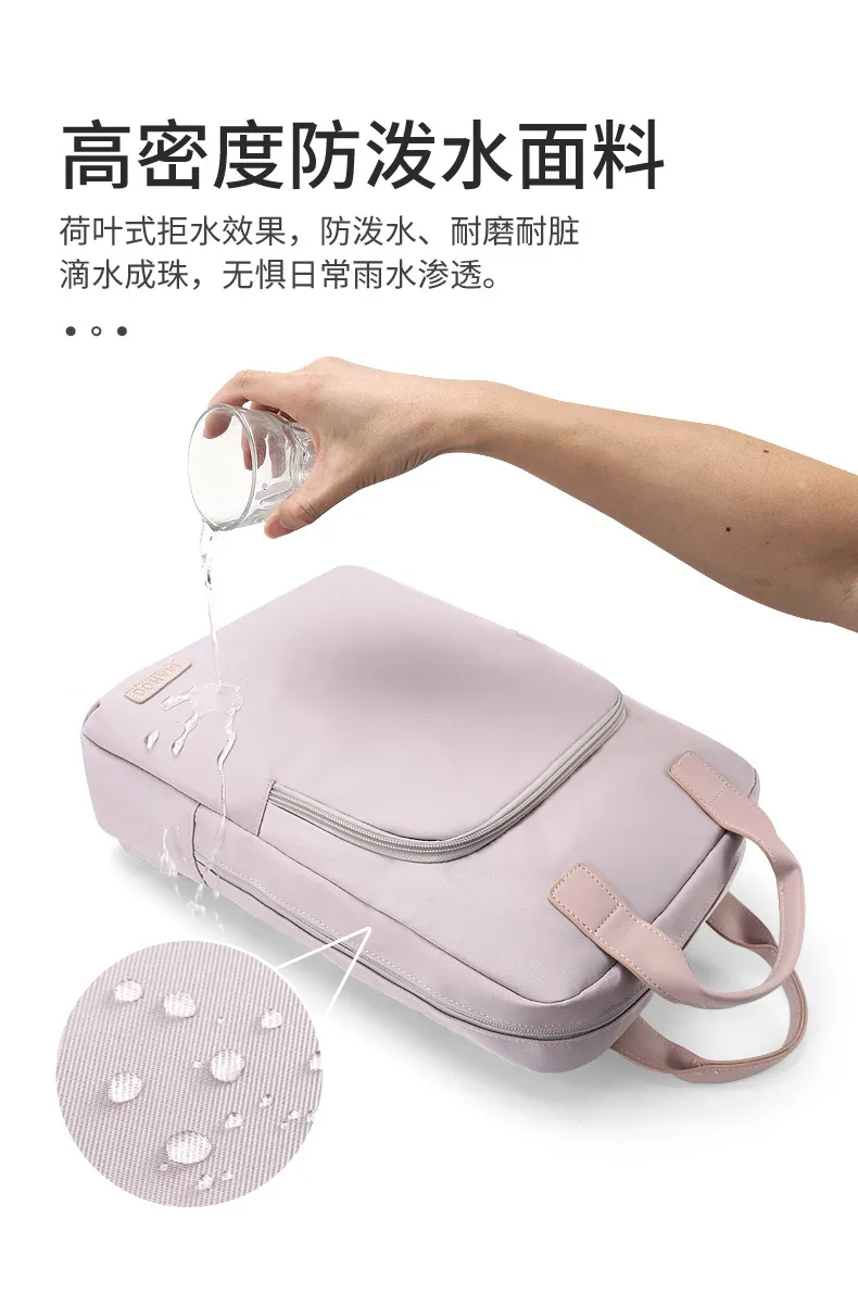 Women's Casual Backpack Schoolbag - Korean Style Fashion Student Travel Bag - All-Match Ins Computer Bag Double Shoulder Rucksack for Girls showcase 5