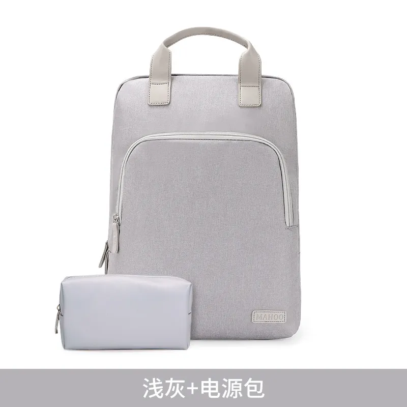 Women's Casual Backpack Schoolbag - Korean Style Fashion Student Travel Bag - All-Match Ins Computer Bag Double Shoulder Rucksack for Girls thumbnail 7