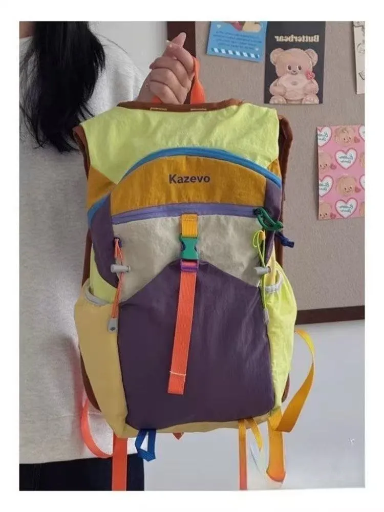 Lightweight Mountaineering Backpack for Women and Men | Large Capacity Outdoor Cycling Backpack | Multi-Functional Design-Inspired Rucksack for Hiking, Camping, Travel showcase 7
