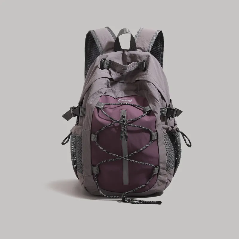 Women's Casual Backpack Large Capacity Summer Hiking Sports Mountaineering Bag | Men's Short Trip Travel Rucksack | Lightweight Durable Daypack for Outdoor Activities thumbnail 9