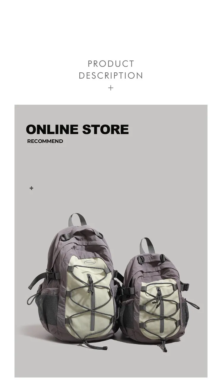 Women's Casual Backpack Large Capacity Summer Hiking Sports Mountaineering Bag | Men's Short Trip Travel Rucksack | Lightweight Durable Daypack for Outdoor Activities showcase 3