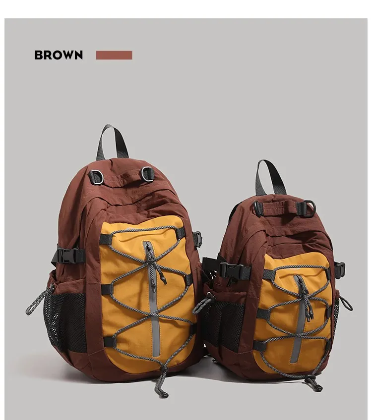 Women's Casual Backpack Large Capacity Summer Hiking Sports Mountaineering Bag | Men's Short Trip Travel Rucksack | Lightweight Durable Daypack for Outdoor Activities showcase 14