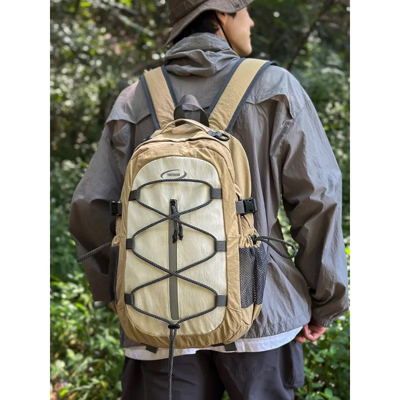 Women's Casual Backpack Large Capacity Summer Hiking Sports Mountaineering Bag | Men's Short Trip Travel Rucksack | Lightweight Durable Daypack for Outdoor Activities thumbnail 5