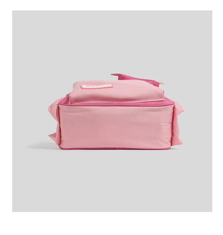 Customizable Kindergarten Backpack for Girls - Cute Pink Small Backpack for Preschool and Early Elementary School - Personalized Winter Outing Bag showcase 11