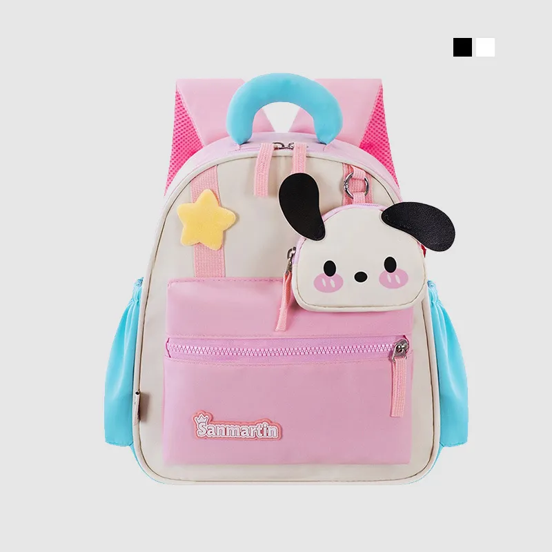 Customizable Kindergarten Backpack for Girls - Cute Pink Small Backpack for Preschool and Early Elementary School - Personalized Winter Outing Bag thumbnail 7