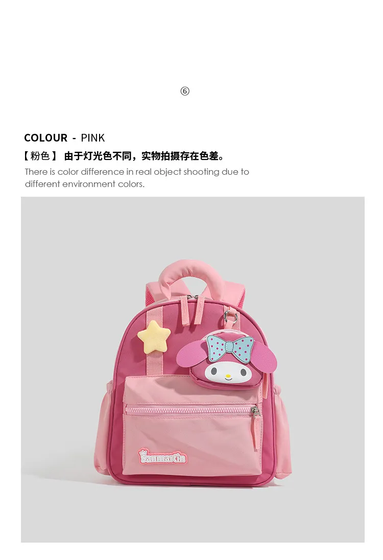 Customizable Kindergarten Backpack for Girls - Cute Pink Small Backpack for Preschool and Early Elementary School - Personalized Winter Outing Bag showcase 8