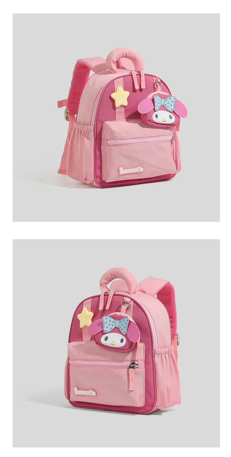 Customizable Kindergarten Backpack for Girls - Cute Pink Small Backpack for Preschool and Early Elementary School - Personalized Winter Outing Bag showcase 9