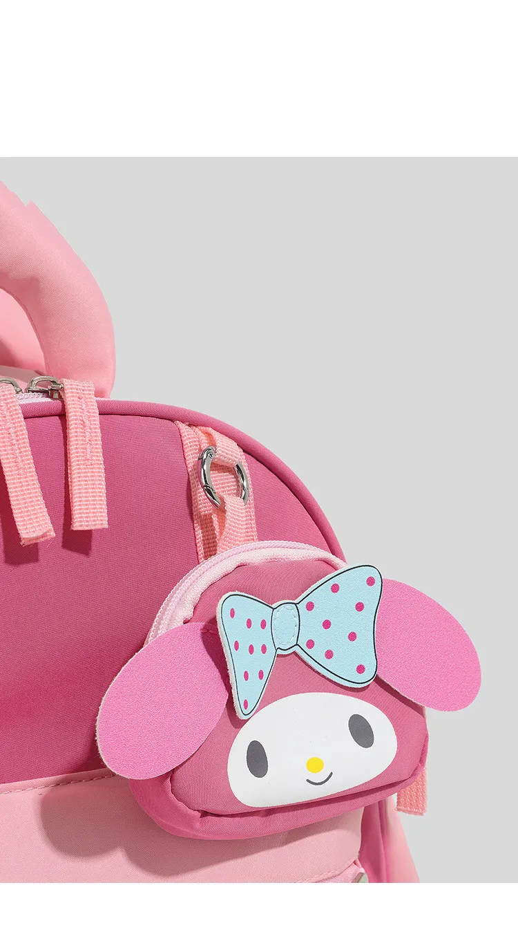 Customizable Kindergarten Backpack for Girls - Cute Pink Small Backpack for Preschool and Early Elementary School - Personalized Winter Outing Bag showcase 12