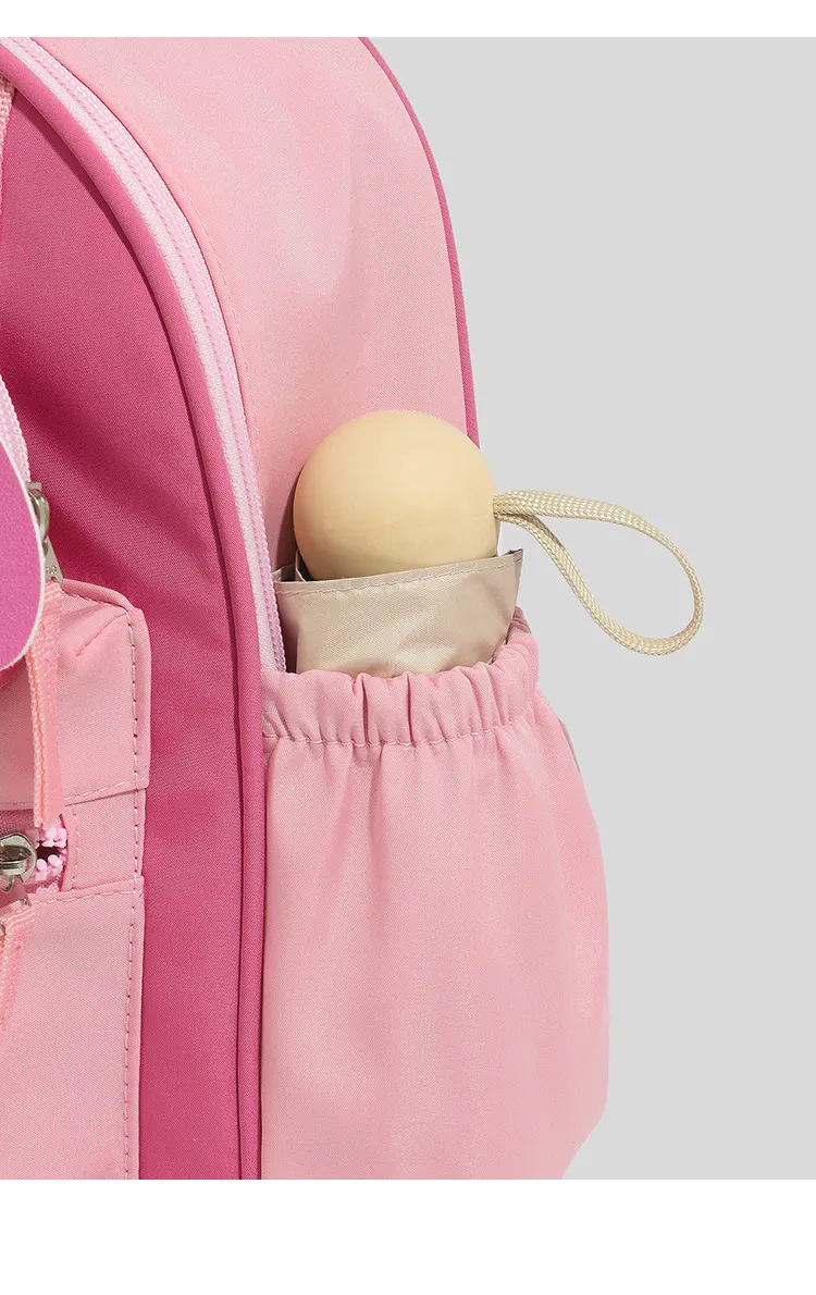 Customizable Kindergarten Backpack for Girls - Cute Pink Small Backpack for Preschool and Early Elementary School - Personalized Winter Outing Bag showcase 14