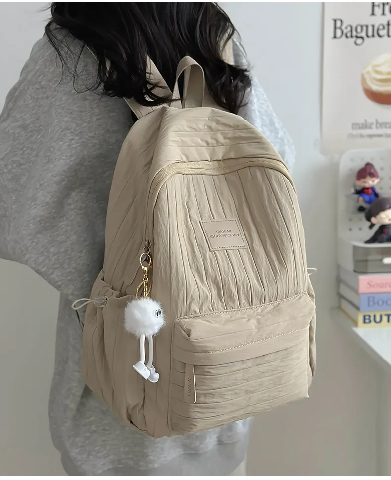 College Style Backpack for Students - Large Capacity Fashion Schoolbag for Junior, Senior High School & University - Casual All-Match Design showcase 15