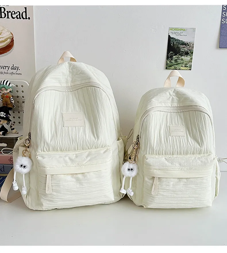 College Style Backpack for Students - Large Capacity Fashion Schoolbag for Junior, Senior High School & University - Casual All-Match Design showcase 19