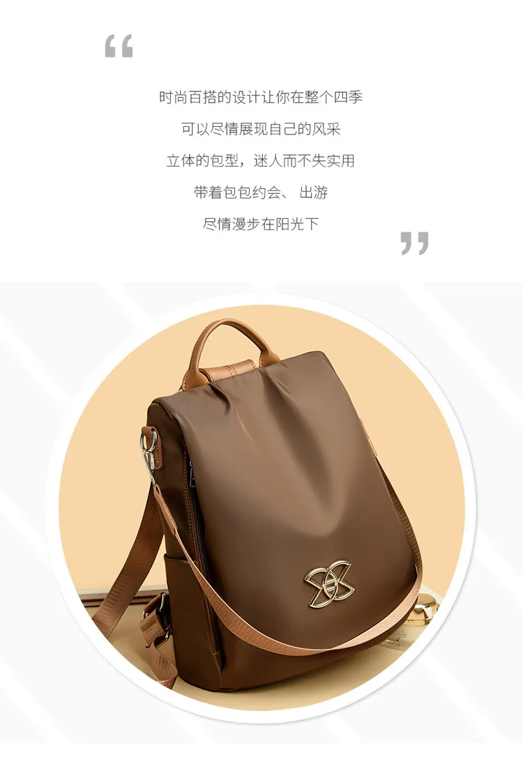 Women's Travel Backpack 2024 Anti-Theft Lightweight Fashion Schoolbag - High-End Ladies Rucksack for College, Work, and Everyday Use showcase 3