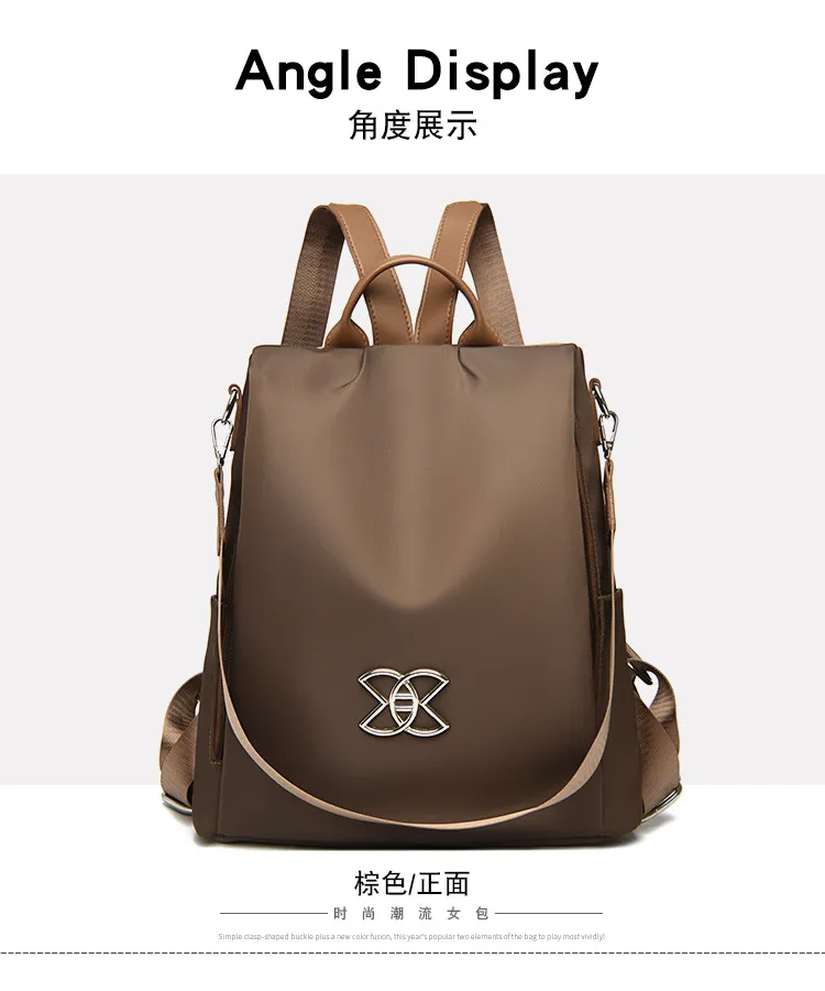 Women's Travel Backpack 2024 Anti-Theft Lightweight Fashion Schoolbag - High-End Ladies Rucksack for College, Work, and Everyday Use showcase 18