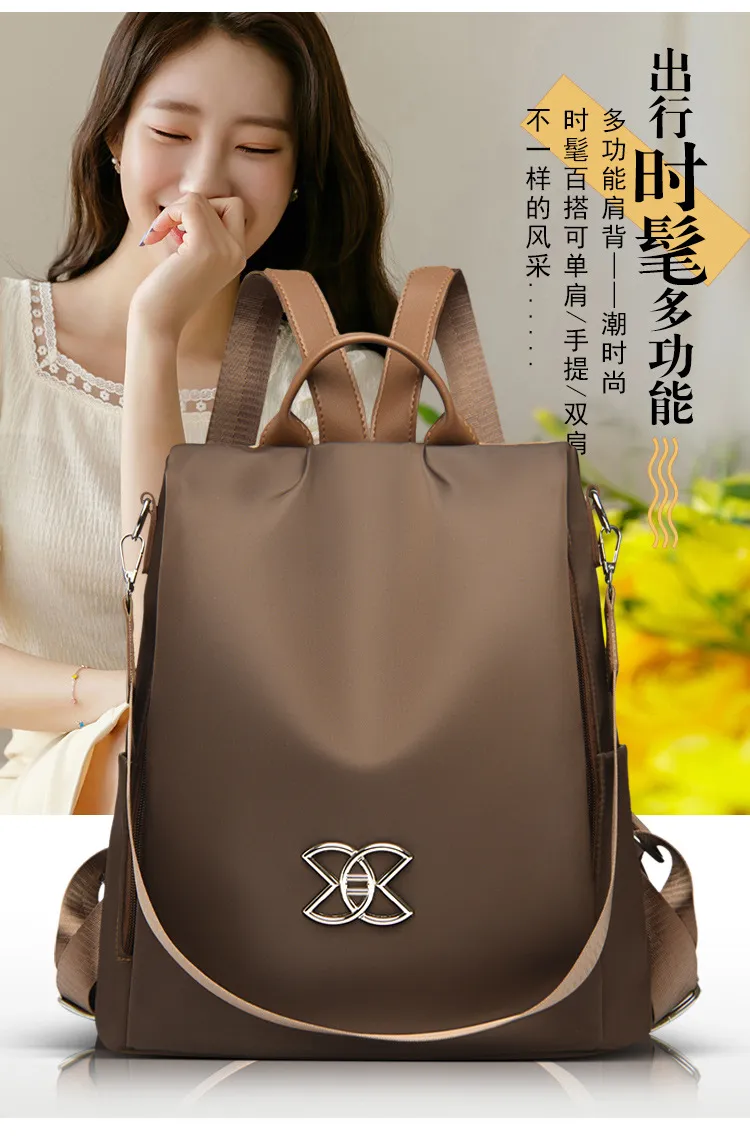 Women's Travel Backpack 2024 Anti-Theft Lightweight Fashion Schoolbag - High-End Ladies Rucksack for College, Work, and Everyday Use showcase 2