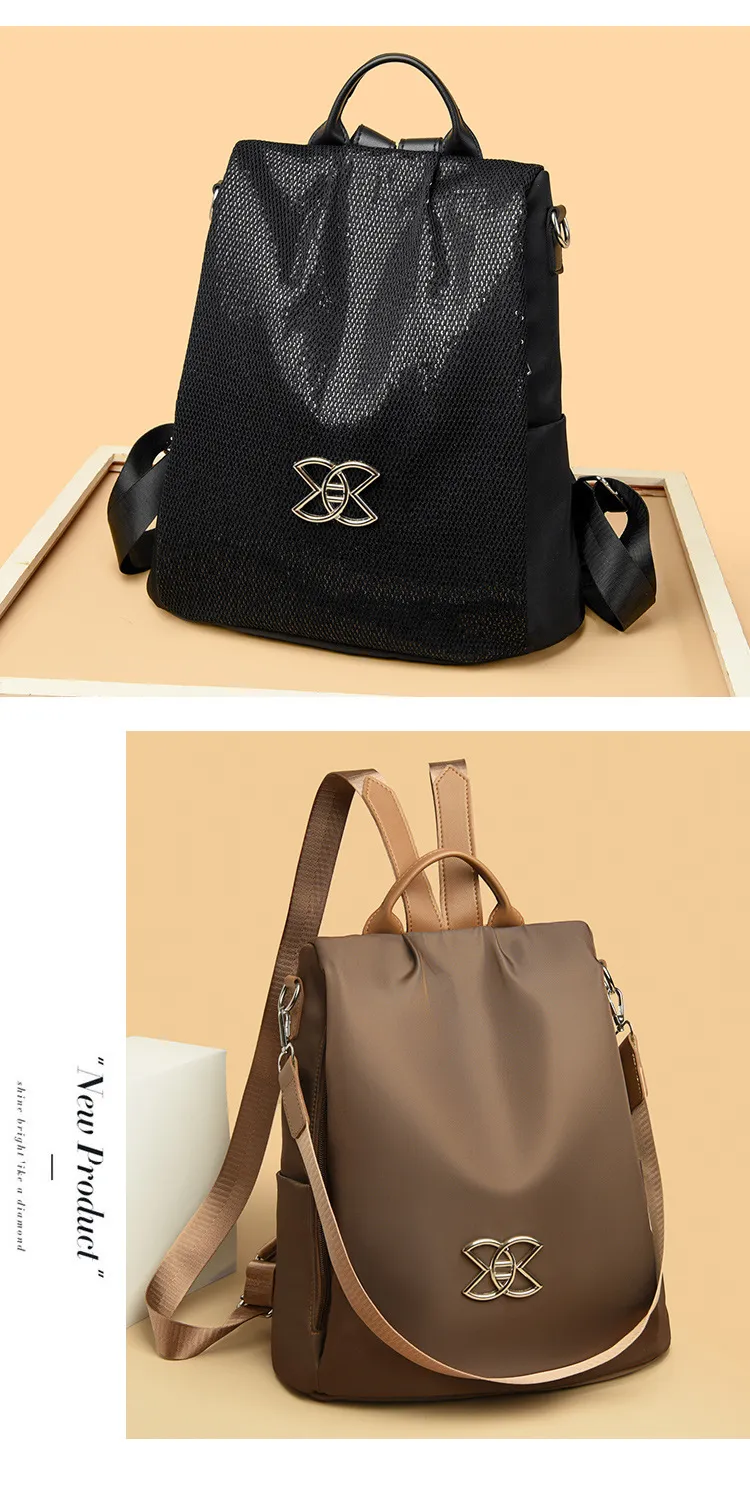 Women's Travel Backpack 2024 Anti-Theft Lightweight Fashion Schoolbag - High-End Ladies Rucksack for College, Work, and Everyday Use showcase 8