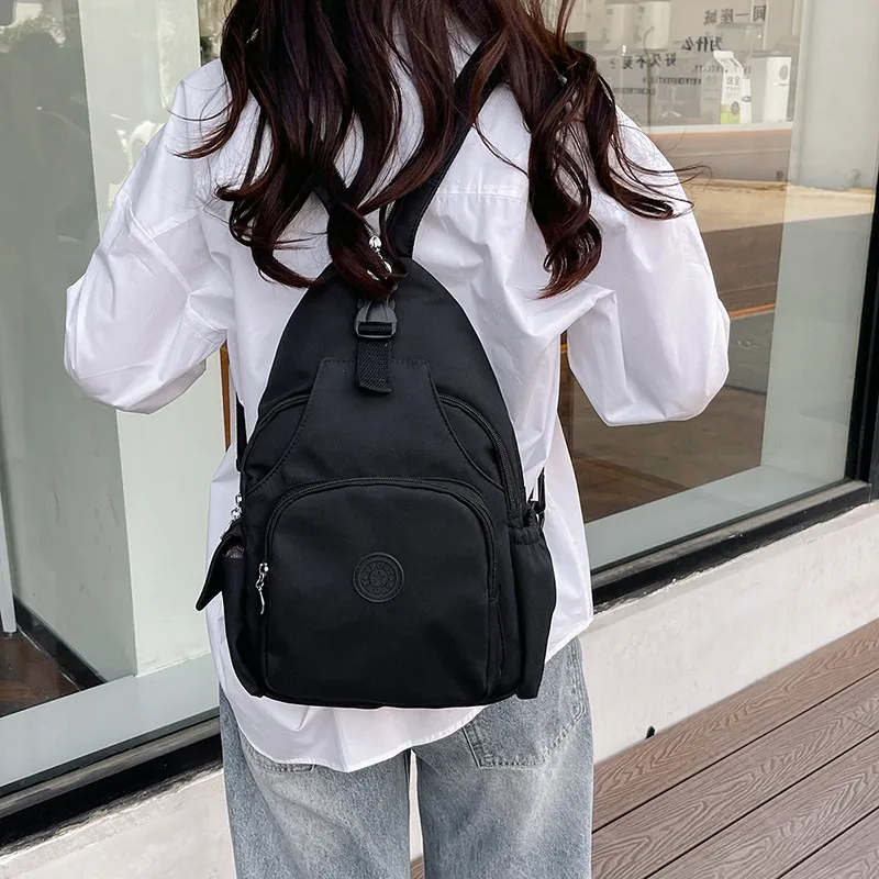 Women's Fashion Backpack - Stylish Harajuku Casual Trendy Student School Bag with Large Capacity - Lightweight Travel Daypack thumbnail 2