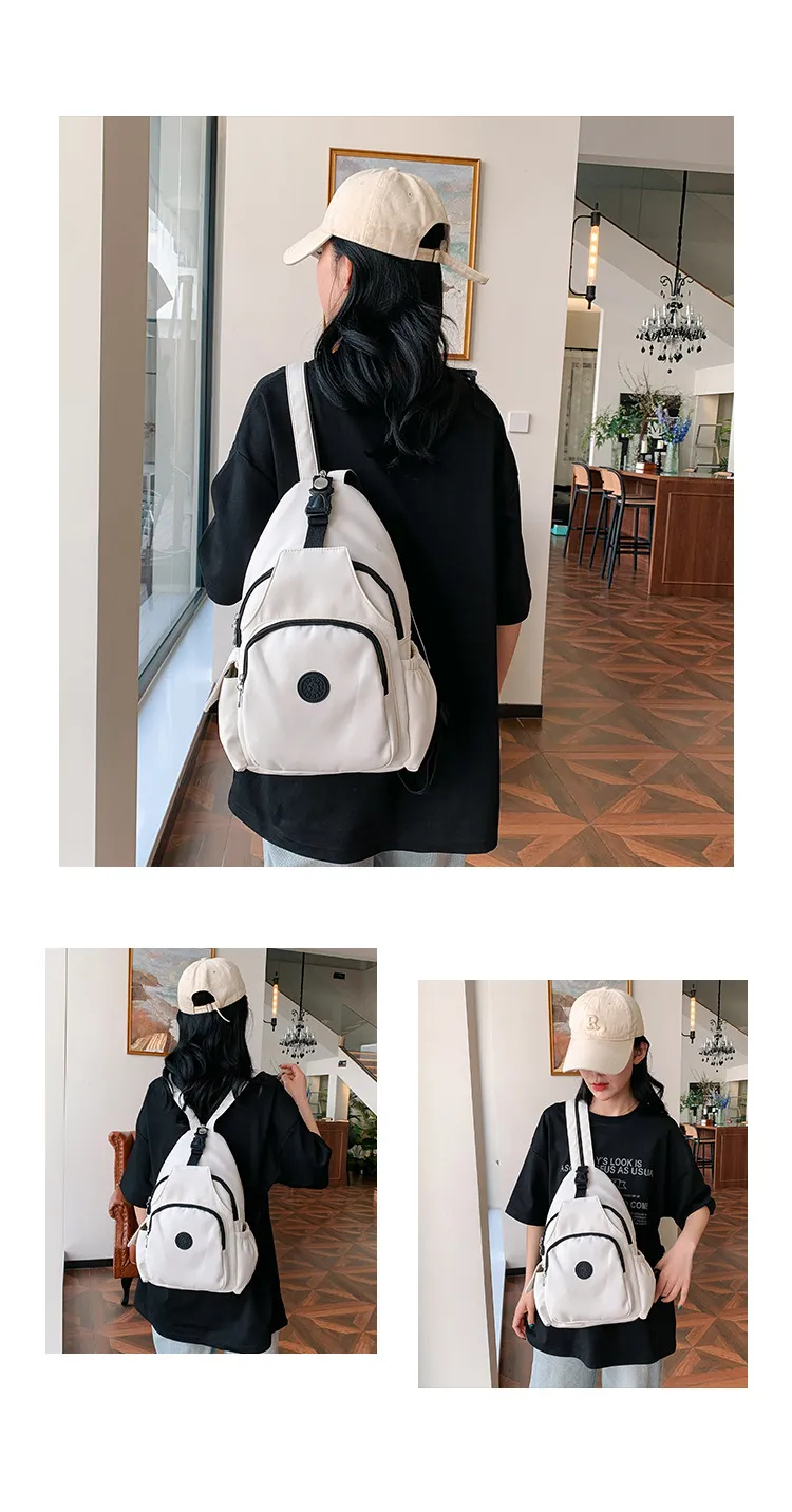 Women's Fashion Backpack - Stylish Harajuku Casual Trendy Student School Bag with Large Capacity - Lightweight Travel Daypack showcase 7