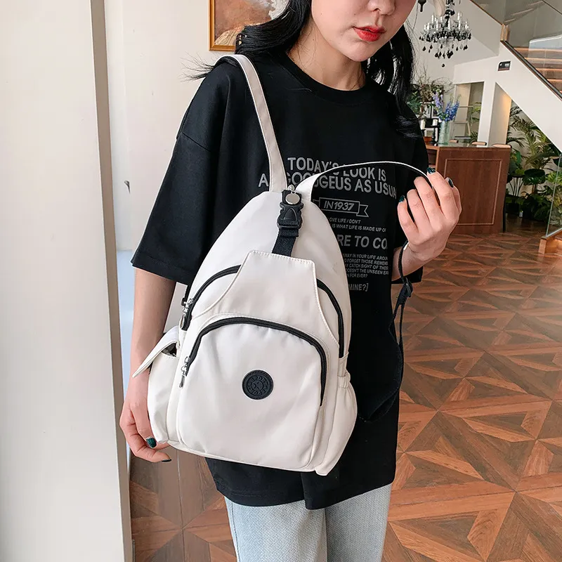 Women's Fashion Backpack - Stylish Harajuku Casual Trendy Student School Bag with Large Capacity - Lightweight Travel Daypack thumbnail 4
