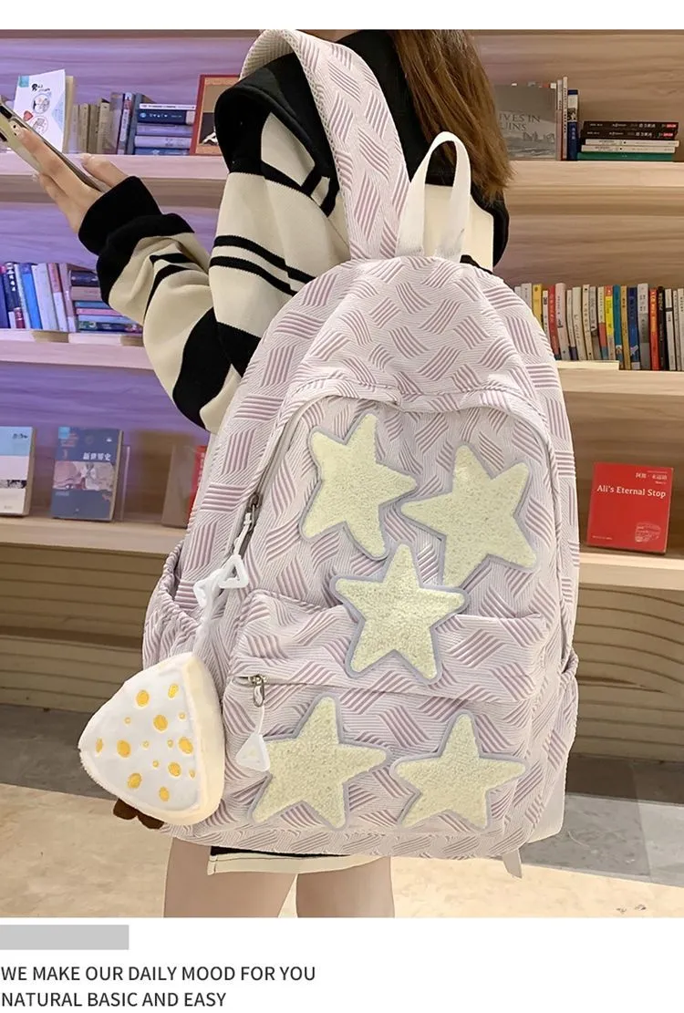 Stylish School Backpack for Teenage Girls & College Students - Lightweight, Durable, Trendy Design - Perfect for Junior High, Senior High & University - 2025 New Arrival showcase 7
