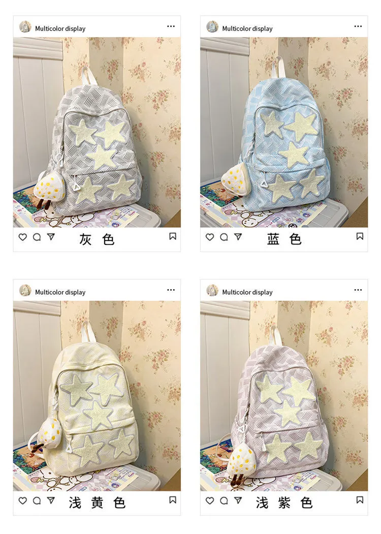 Stylish School Backpack for Teenage Girls & College Students - Lightweight, Durable, Trendy Design - Perfect for Junior High, Senior High & University - 2025 New Arrival showcase 5