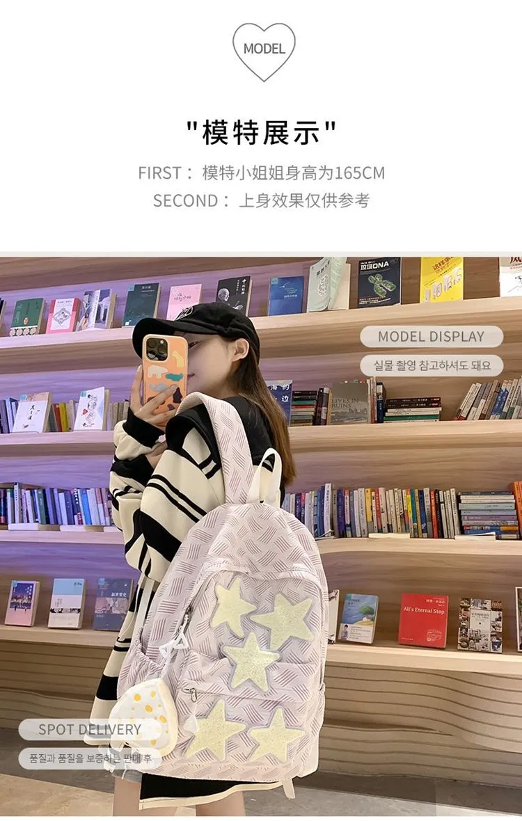 Stylish School Backpack for Teenage Girls & College Students - Lightweight, Durable, Trendy Design - Perfect for Junior High, Senior High & University - 2025 New Arrival showcase 6