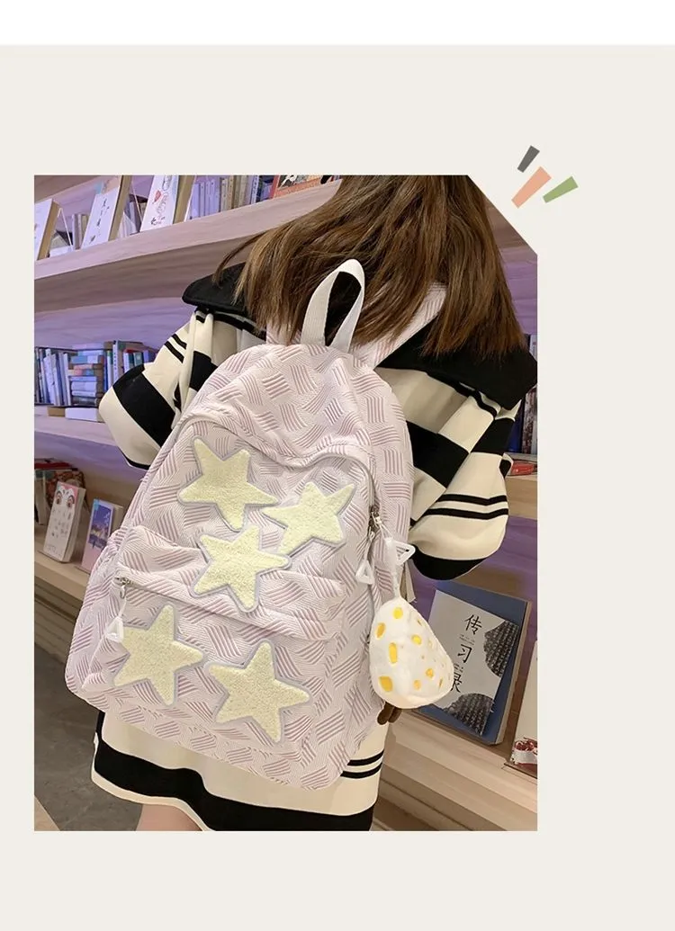 Stylish School Backpack for Teenage Girls & College Students - Lightweight, Durable, Trendy Design - Perfect for Junior High, Senior High & University - 2025 New Arrival showcase 9